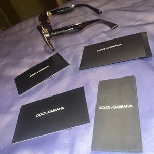 Dolce and Gabbana Cat Eye Sunglasses Tortoise Gold